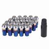 20Pcs M12x1.5 Wheel Lug Nuts with Wrench Socket High Hardeness Replacement for Ford Focus