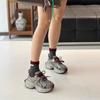Silver Daddy shoes women's new spring and summer mesh lightweight women's shoes heightening casual sneakers