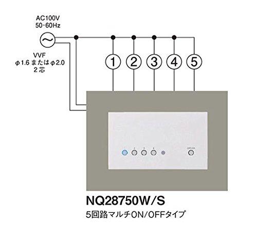 Panasonic Living Licon 5 Multi High Performance White NQ28752WK