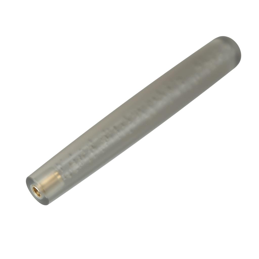 uxcell Gear Shift Knob Stick Faux Crystal Transparent Bubble Slow Gear Shifter Car Shift Knob Matte Black 1 Set 15cm