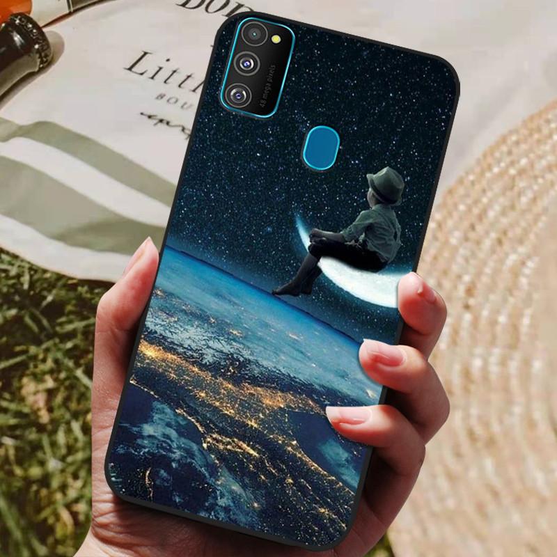 Für Samsung Galaxy M21 M30S M31 A21s Fall Weiche Silikon Telefon Zurück Abdeckung Für Samsung M31 A21S M30s M21 Fall funda M 30 s Fall