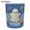 Pumpkin Skull Print Ghost Glass Cup Decorations Wine Glass Gothic Drinkware  Halloween Party