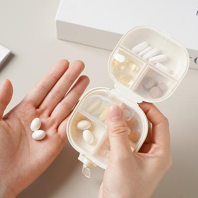 Reise-Medizinbox Tragbar Mini Versiegelt Feuchtigkeitsdicht Aufbewahrungsfachbox