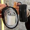 New Portable Mini Transparent Storage Bag with Zipper Multi-functional Headphone and Charger Case Travel Accessories Waterproof PVC Material