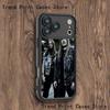 D-Darkthrone Phone Case For iPhone 17,16,15,14,13,12,11,Pro,Max,Plus,X,XS,SE4,E,Mini Black Thickened border Case