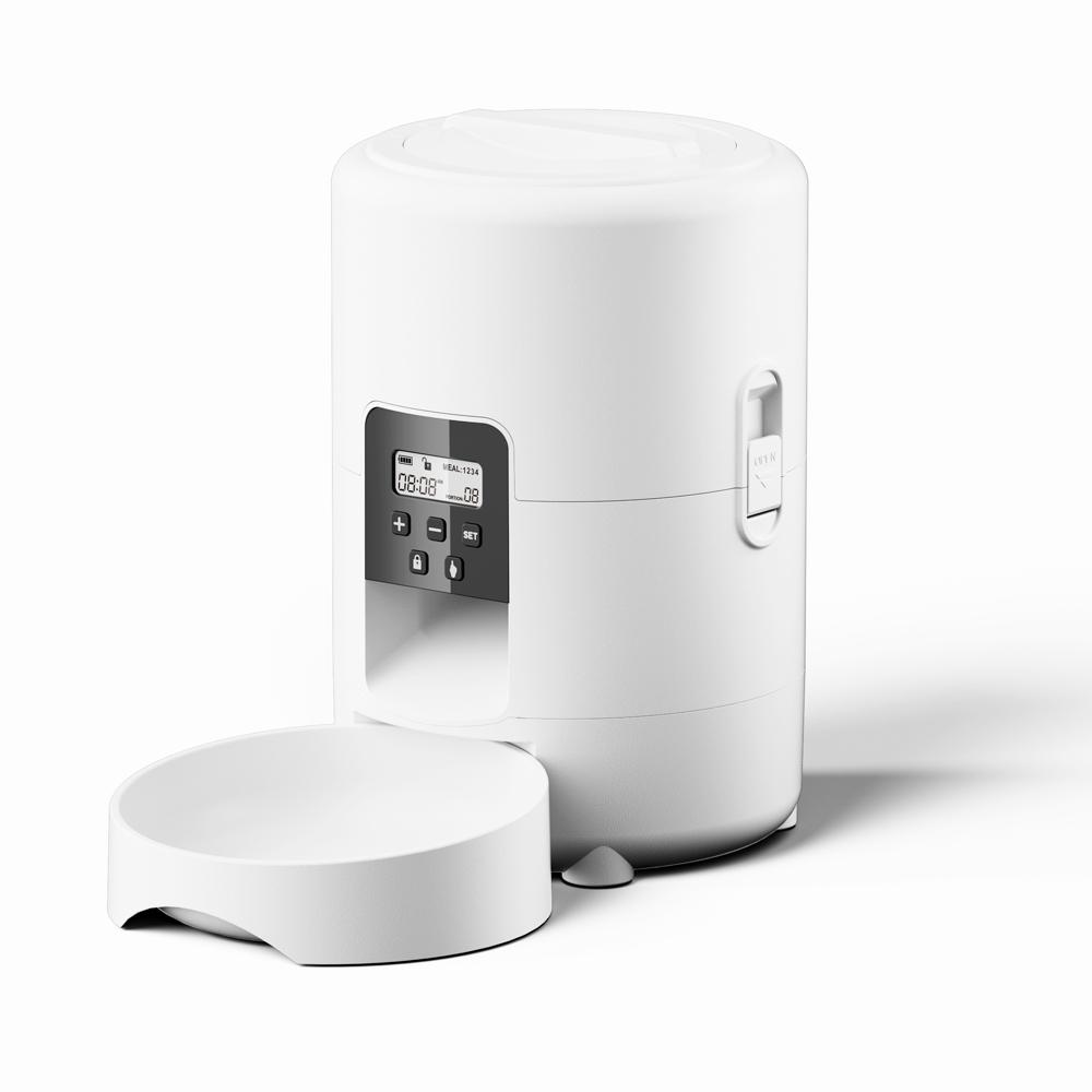 

2L Pet Feeder Timing Smart Automatic Dog Pet Feeder для кошек Dog Button WIFI APP Интеллектуальный дозатор сухого корма для собак Миска для собак