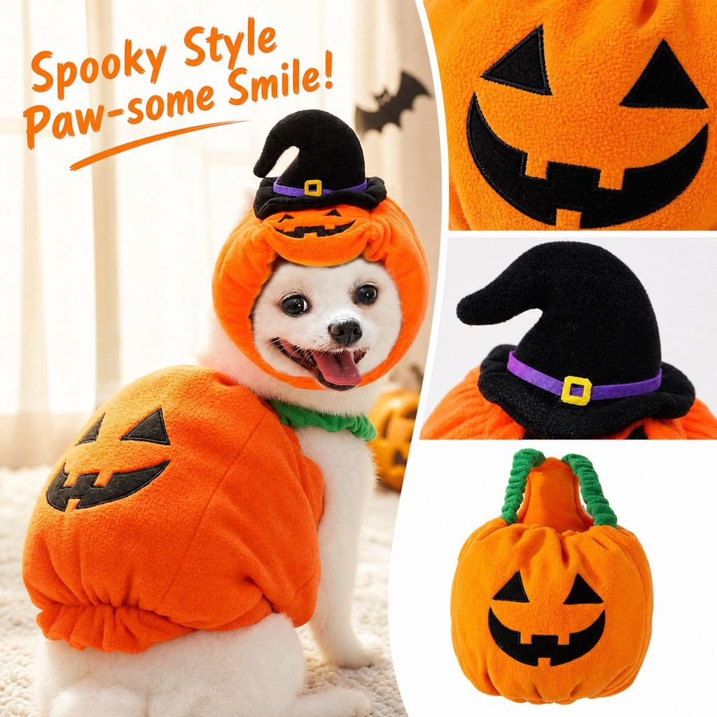 Dog and Halloween Christmas Costume Funny Pet Clothing for Small Dogs and