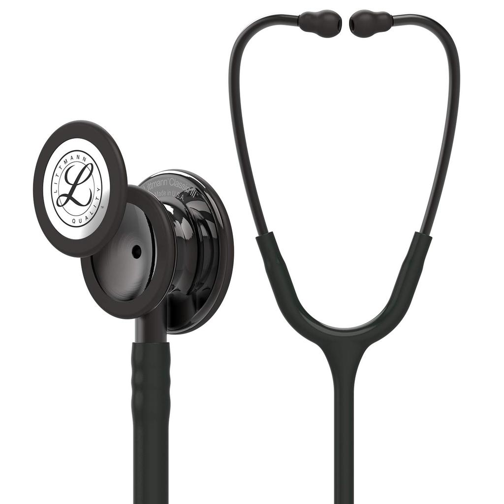 Littmann Classic III 5811 Stethoscope (Black/Smoke E)