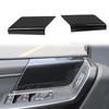 Poignées de panneau de porte 4 portes style fibre de carbone Garnitures pour Ford F-150 -2025