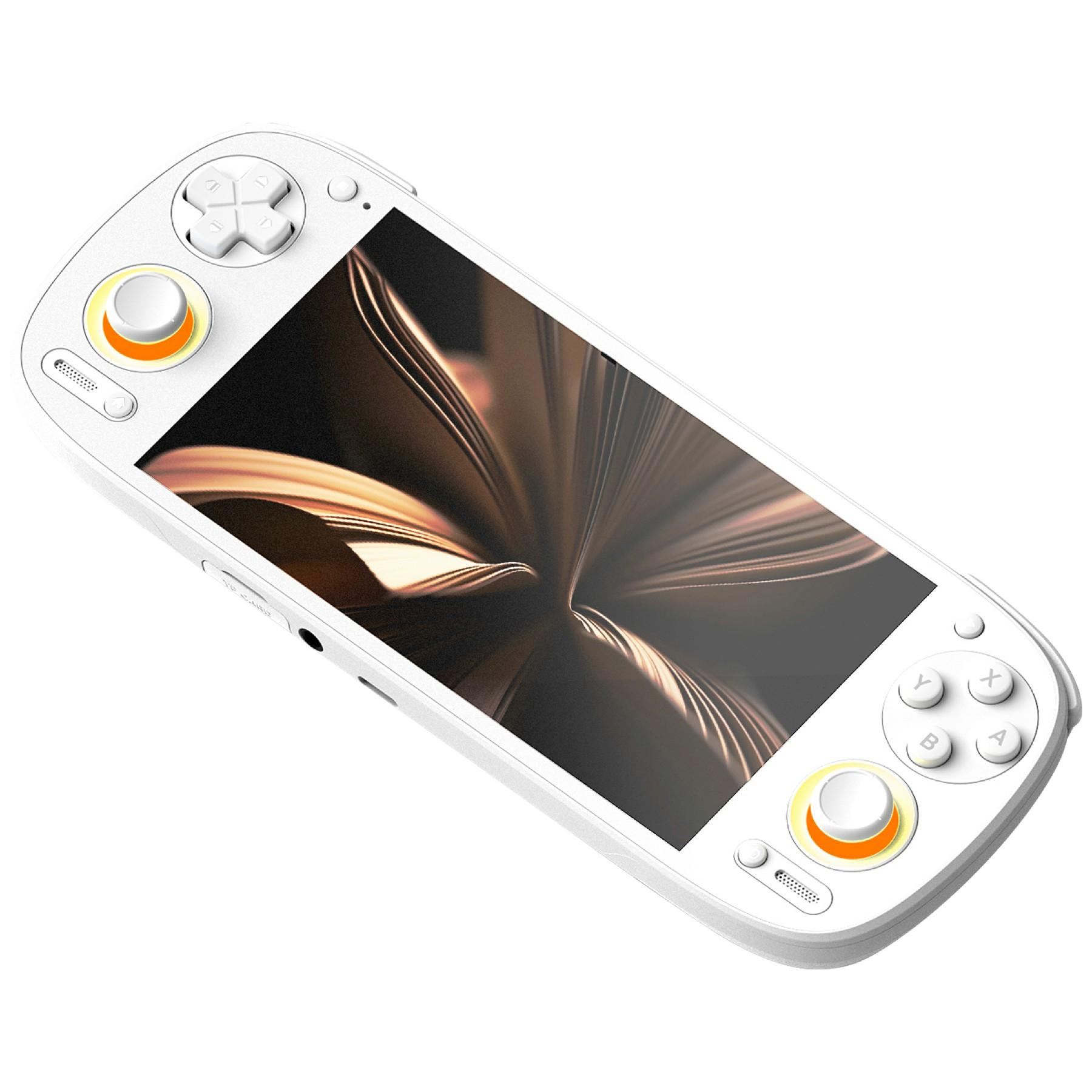 

AMPOWN Retroid Pocket 5 Ігрова консоль з відкритим кодом 8 ГБ пам яті Android 13 Бездротовий контролер з TF-картою 128 ГБ White