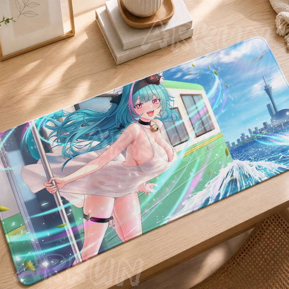 Cool Video Game Neverness To Everness Mouse Pad Nonslip Rubber Gamer Computer Mat Decoracion Deskmat Laptop Office Large Mat