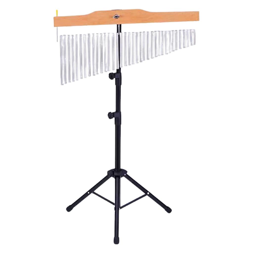 Bar Chime Performance Durability Premium, Adjustable Stand, Beginners Professionals Percussion Instrument Wind Chime Percussion