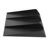 ABS Black Rear Rear Chassis Wing Spoiler Lip Diffuser Universal Car Modified Parts