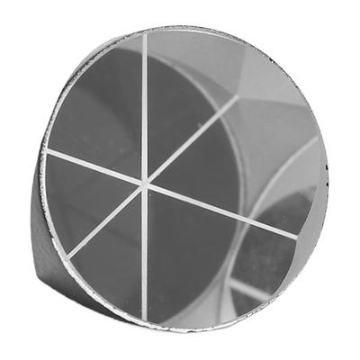 Corner Cube Prism 12.7mm Optical Glass Total Station Corner Cube Prism Accessory for Replacement