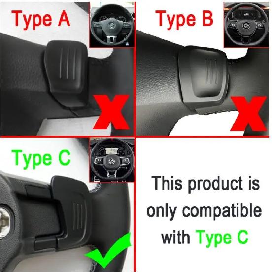 for Volkswagen VW Golf 7 MK7 R GTI Scirocco 2015 2016-2019 2020 Metal Car Steering Wheel Paddle Extend Shifter Car Accessories