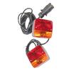 Reliable-1 Set 12V 7 Pin 10M Universal Rear Towing Tail Light For Trailer LED Brake Stop Reflector Lamp For Trailer