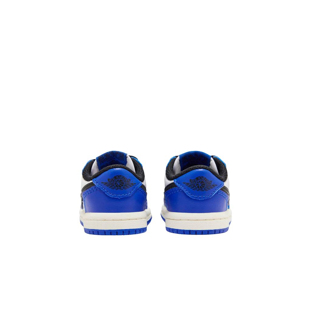 Air Jordan 1 Retro Low OG TD Game Royal Sneakers dla niemowląt Niebieskie Białe Czarne FQ5435-140
