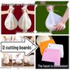 Silicone Dough Kneading Bag with 2 Cutting Boards