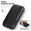 For iPhone 14 Plus Case Compatible with MagSafe RFID Blocking Card Holder Leather Phone Cover