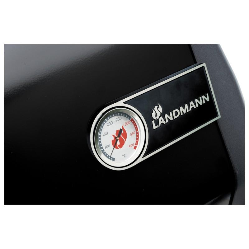 Stainless Steel Gas Barbecue With Rexon Pts3 Cooking Grill From Landmann