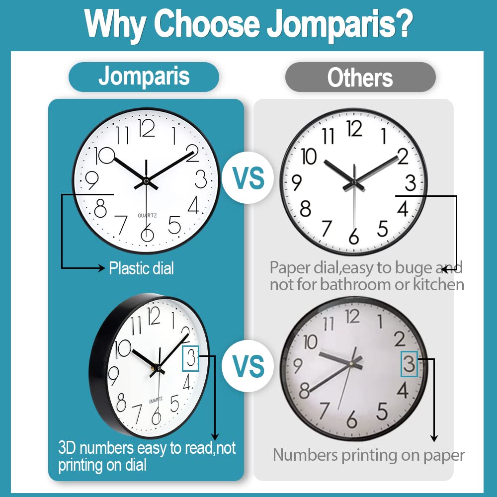 Silent Premium-Quality Quartz Superior-Grade Wall High-Standard Clock Superior-Grade Round Three-Dimensional First-Class Digital Latest-Design