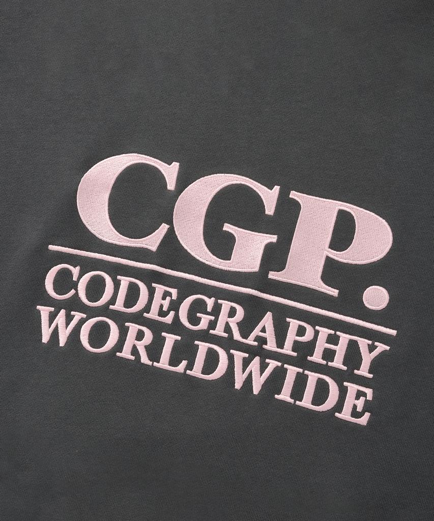 CGP (Women) Square Logo Sweatshirt_Charcoal