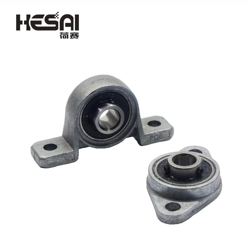 KFL08 Vertical Horizontal Zinc Alloy Mounted Bearing Mount Support Pillow Block Bearing For CNC Printer Parts