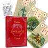 Golden Lenormand Oracle Lenormand Card Fortune Telling with Japanese Authentic Instructions,