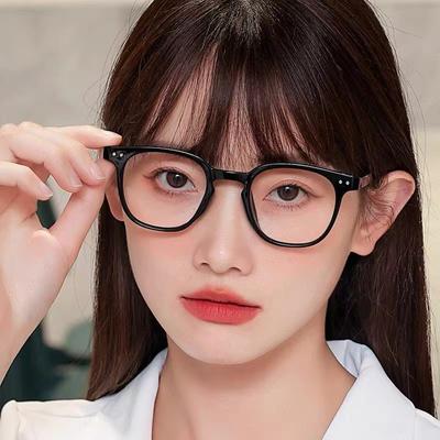 New Anti-Blu-ray Glasses for Men and Women with Small Box Online Celebrity Star with Fashion Student Glasses.