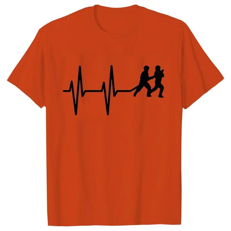 

Повседневная мужская одежда Пульс пожарного Футболка пожарного Мужская футболка Работник пожарной службы Спасатель Футболки с коротким рукавом Топы с коротким рукавом#Цвет XXXXXL чёрный