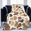 Tierhaut-Bedruckte Decke Leopard Tigerstreifen Flanelldecke Vier-Jahreszeiten-Nickerchen-Decke Schlafzimmer Dekorative Decke