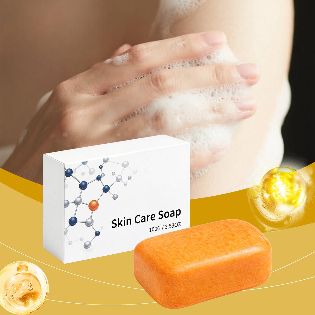 Gentle Cleansing Bar for Face and Body - Mild Skin Soap - Free, Balanced, Non-Greasy for Daily Use