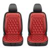 Quick Heat 12V Automotive Cushion Breathable Cotton Construction Anti Slip Base Winter Comfort Rapid Warmth Technology