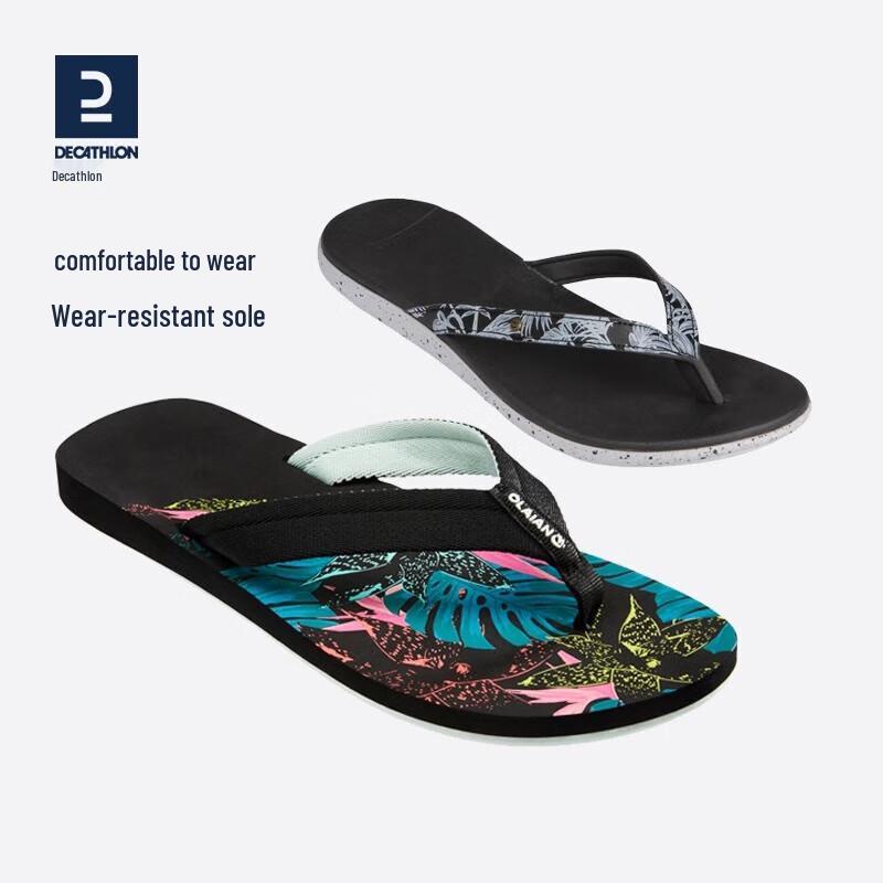 Decathlon Women's Summer Anti-Slip Flip-Flops
