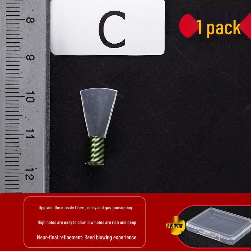 No-Cut Suona Reed: Professional Plastic Resin Large Volume Reduction Whistle Mouthpiece