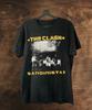 Camiseta Unissex The Clash BAND SANDINISTA ALGODÃO PRETO Tamanho Completo S-5XL