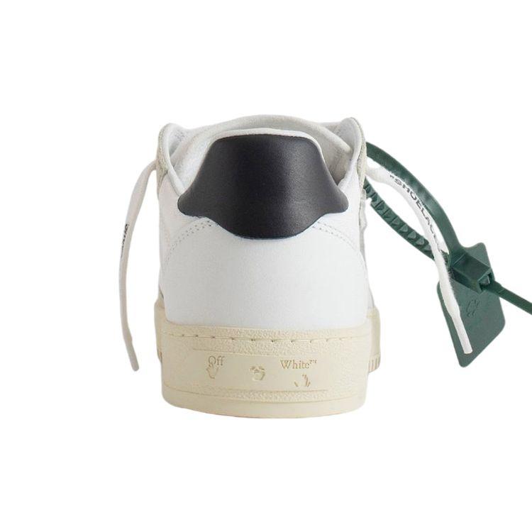 Off-White 5.0 Low White Black Men Sneakers OMIA227S22FAB0010110