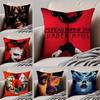 Gritty Horror American TV AAmerican Horror Story Cushion Cover Throw Pillow Cover Hidden Button Durable Polyester Chair Cushion