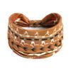 Bohemian Retro Print Yoga Headband: Wide African-Inspired Headscarf for Women