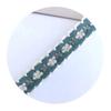 1cm Wide 22yard Ethnic Embroidery Lace Trim Countryside Style Ethnic Woven Ribbon Decoration Small Floral Clothing Accessory