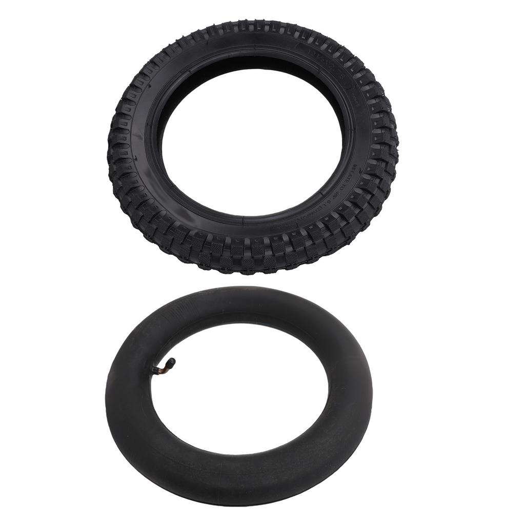 Inner Outer Tire Set 12.5x2.75 Rubber Dirt Bike Inner Tube Outer Tyre Set for 49ml Motorcycle