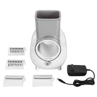 Elektrické struhadlo na sýr Multifunkční Efektivní Plně automatické struhadlo na sýr s 5 vyměnitelnými bubny