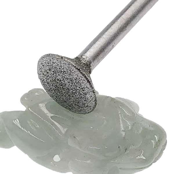 High-Quality Diamond-Coated 6mm Grinding Head for Stone, Glass, and Ceramic Polishing (Coarse Grit)