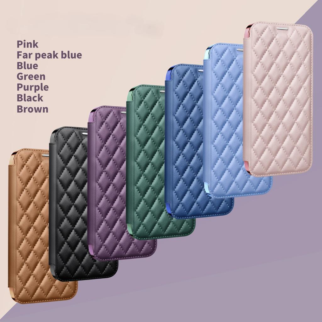 For Magsafe Card Holder Magnetic Wallet Leather Phone Case for IPhone 14 Pro Max 15 Plus 13 12 11 Wireless Charging Book Cover