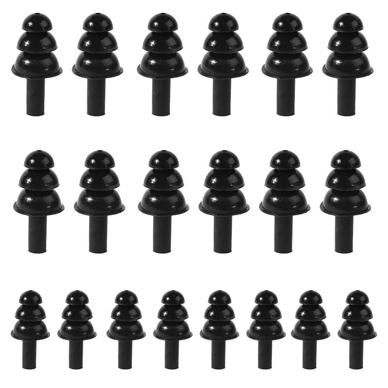 10/5/1Pairs Soft Silicone Earplugs Waterproof  Ear Plugs Reusable Sound Insulation Noise Reduction Sleeping Ear Plugs with Box