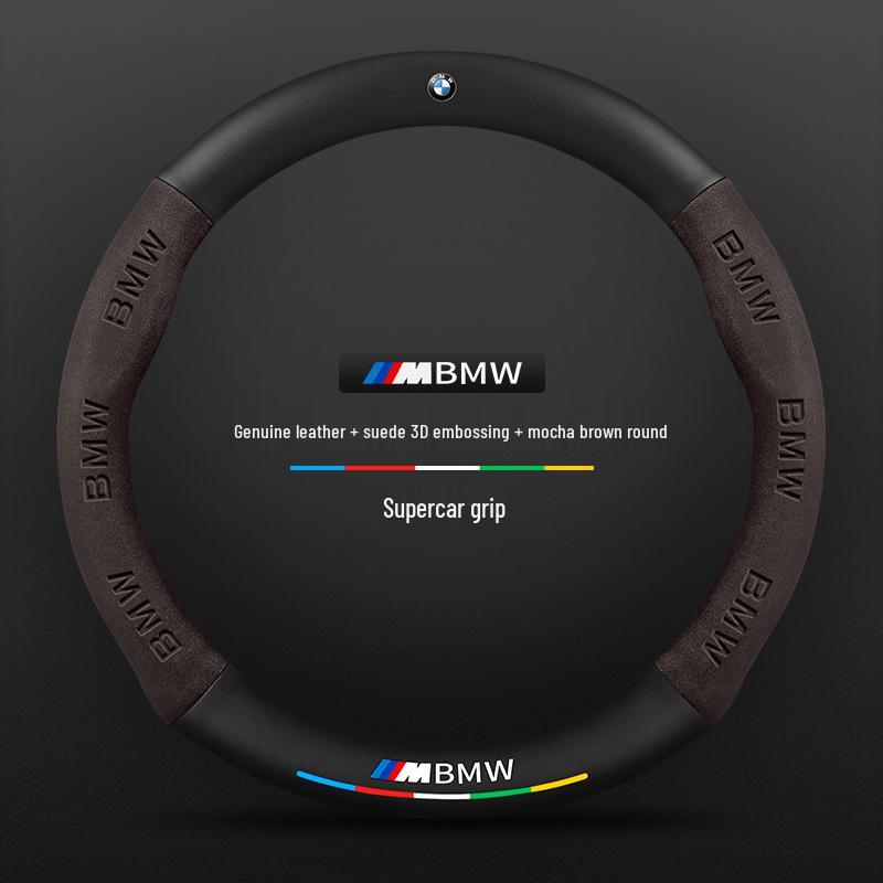 Kryt na volant pro BMW X3 2008-2025, Ultratenký semiš z uhlíkových vláken pro všechny řidiče