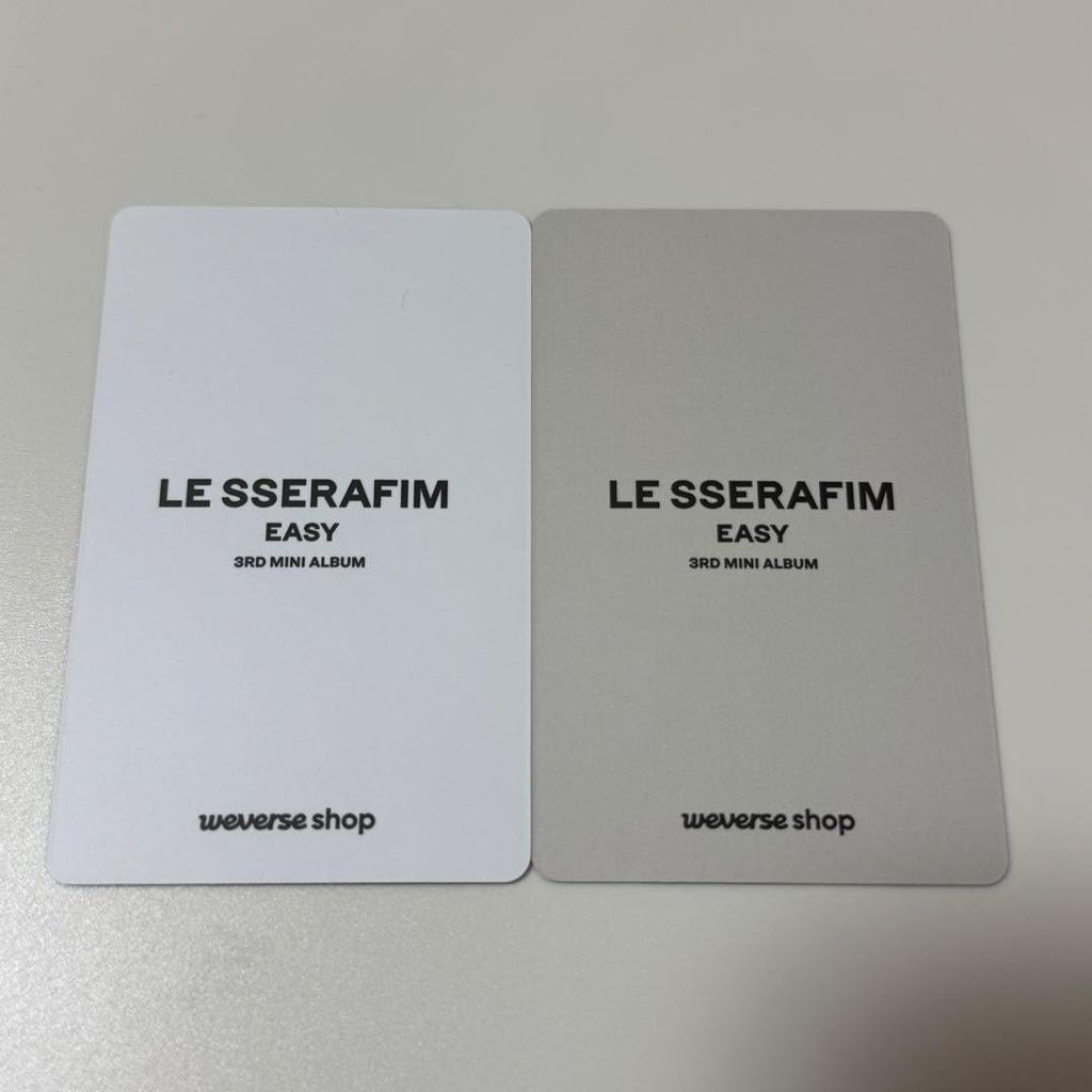 [USED] LE SSERAFIM Lucera Showcase Bonus Trading Card Sakura