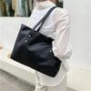Large Capacity Woven Women's Bag Summer Versatile Shoulder Bag Unique Design Handheld Tote Bag