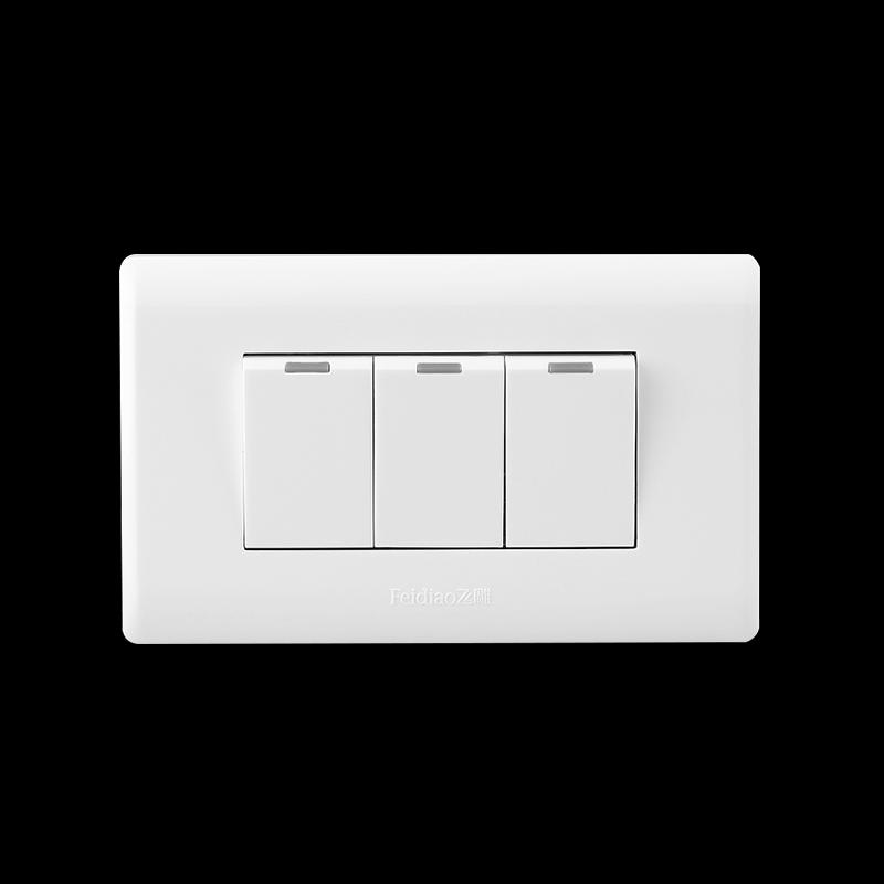 Type 118 Three-Position Dual-Control Switch Panel