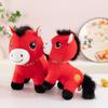 Lucky Horse Plush Toy With Pp Cotton Fill For Lunar New Year Celebrations And Gift Giving